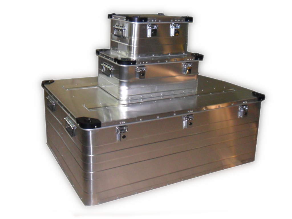 Aluminiowe skrzynie ewakuacyjne
